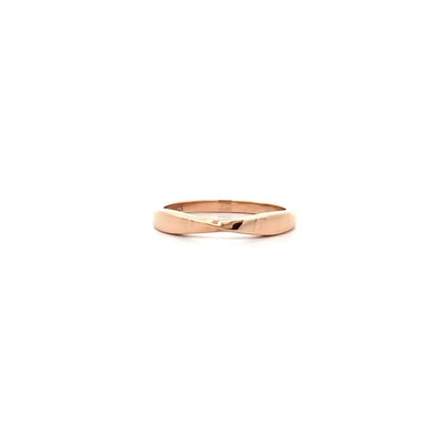Cinched Ring in Rose Gold