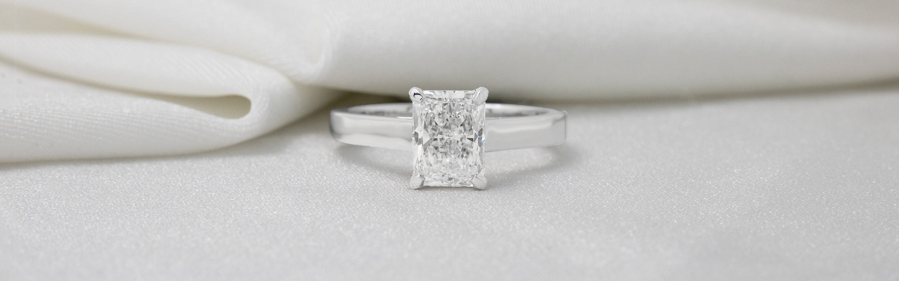Radiant Cut Diamond Engagement Rings