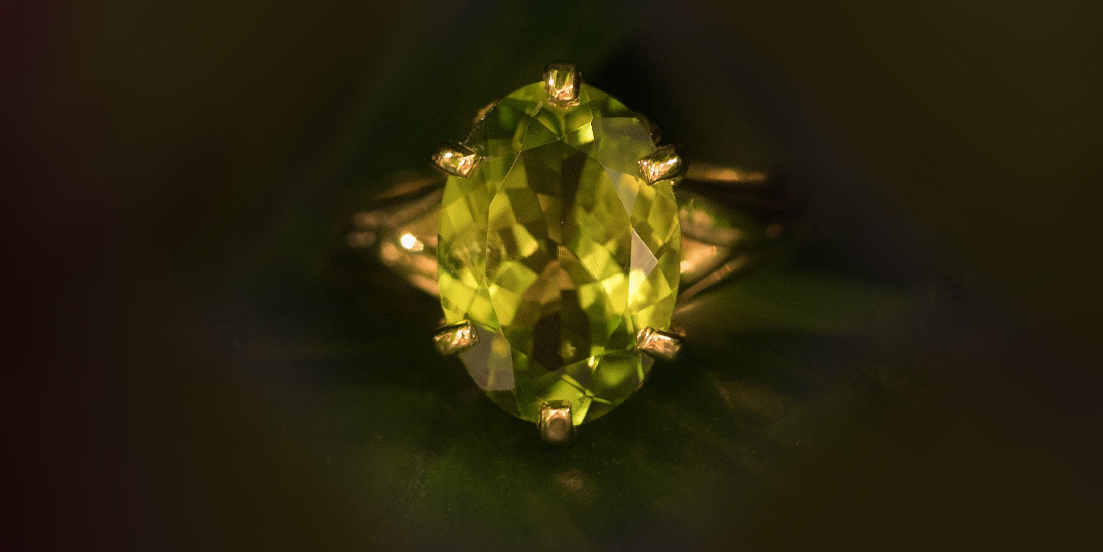 Yellow peridot on sale