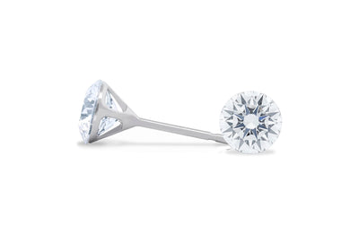 The Floeting® Diamond Stud Earrings | 1.43ct F VS1