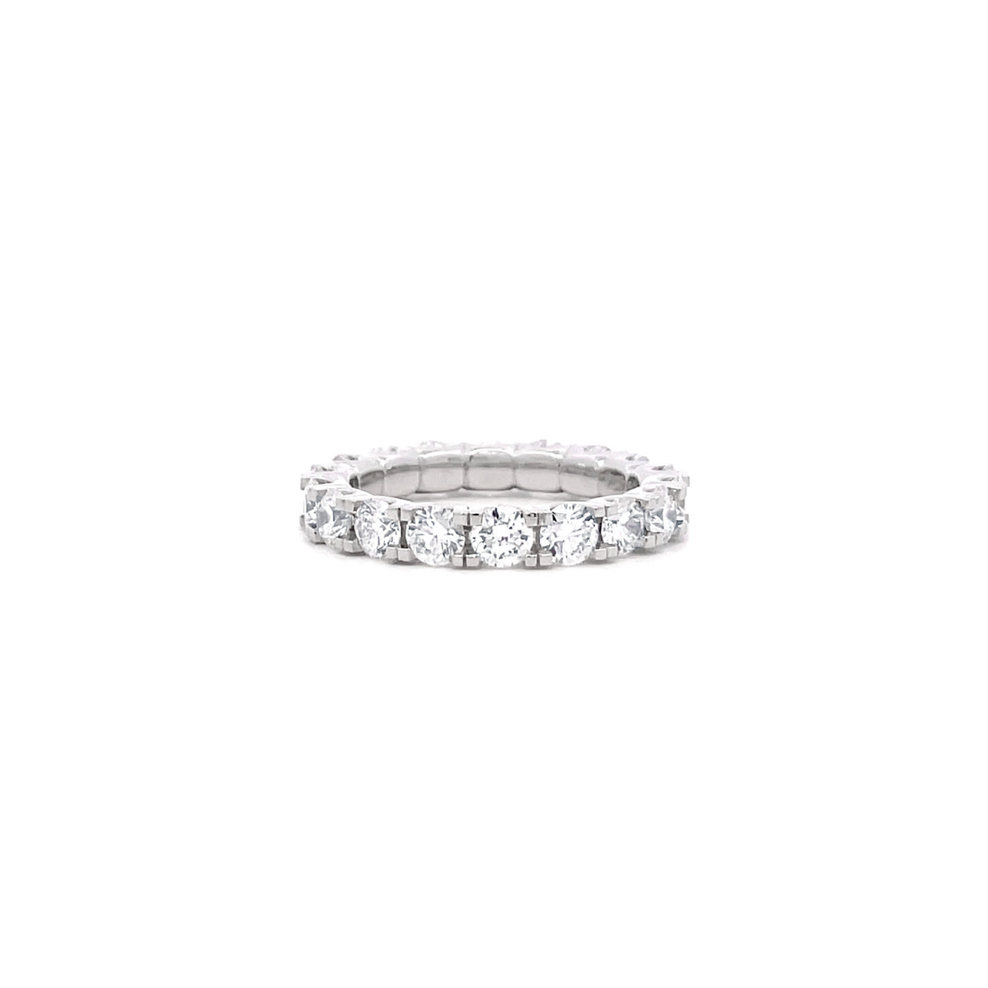 Full Brilliant Cut Diamond Eternity Ring in Platinum | 2.77ctw