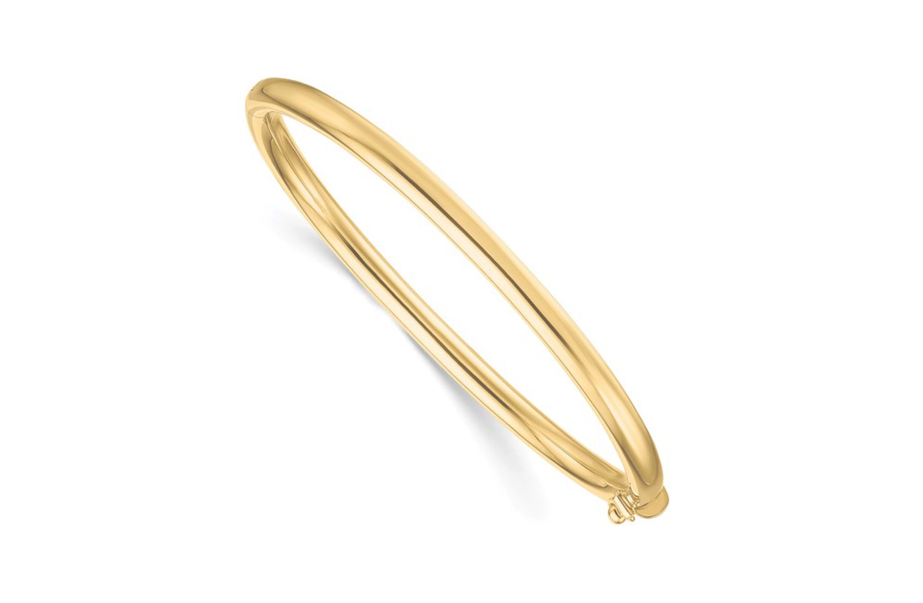 Tube Bangles Tube Bangle in Gold – The Village Goldsmith