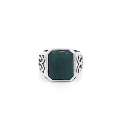 Bloodstone Signet Ring