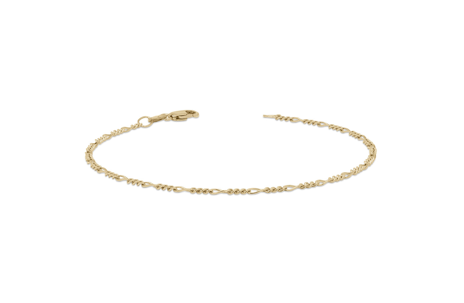 9ct Gold Figaro Chain Bracelet - Lovisa