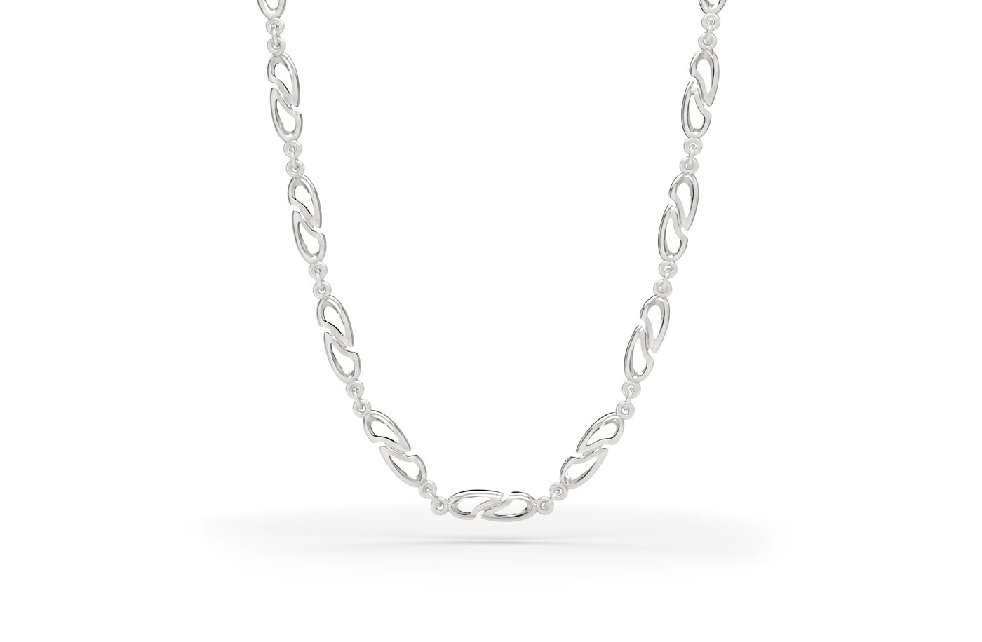 Adagio Sterling Silver Necklace Chain by The Village Goldsmith