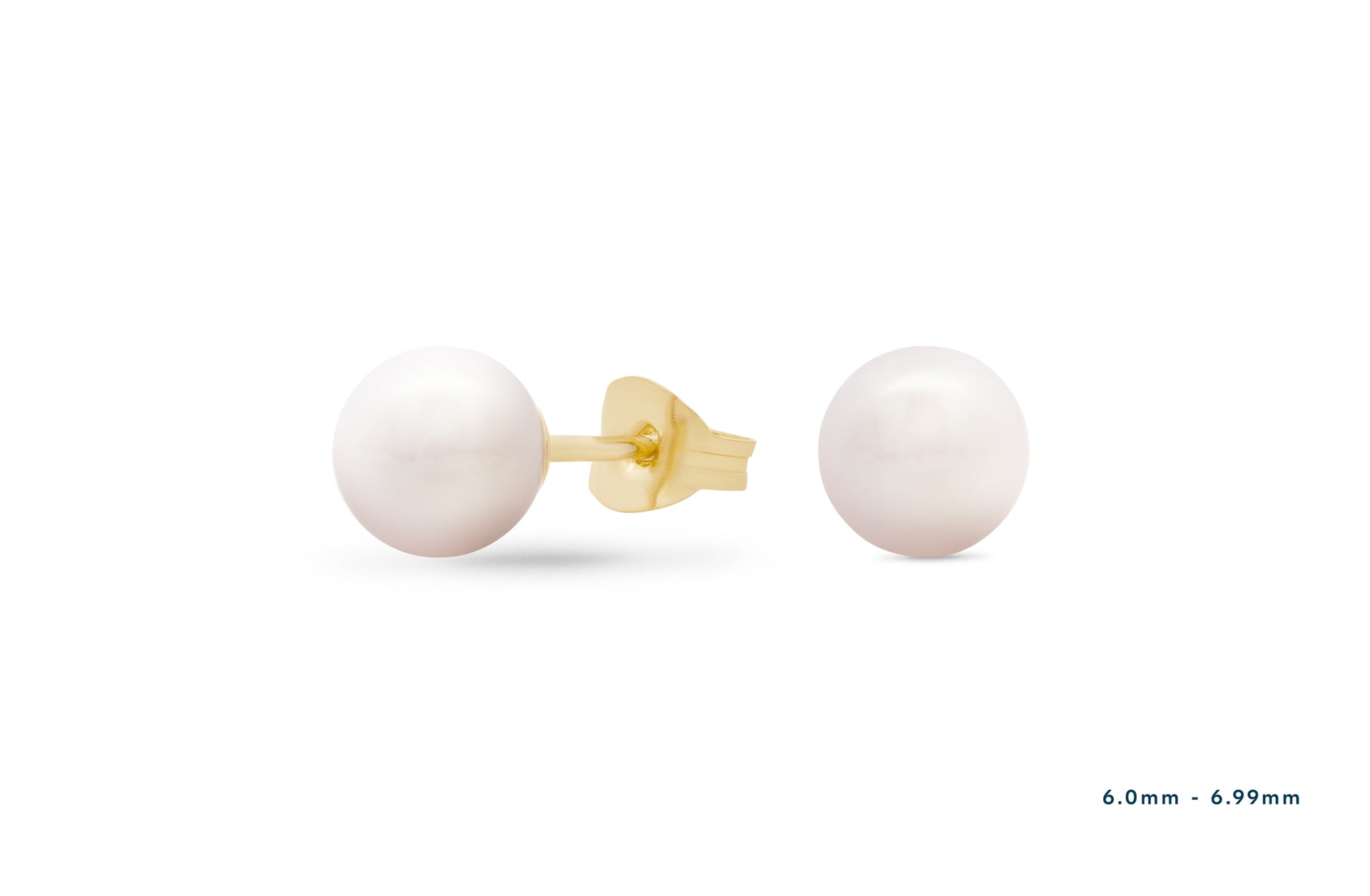 Akoya Pearl Stud Earrings in Yellow Gold – The Village Goldsmith