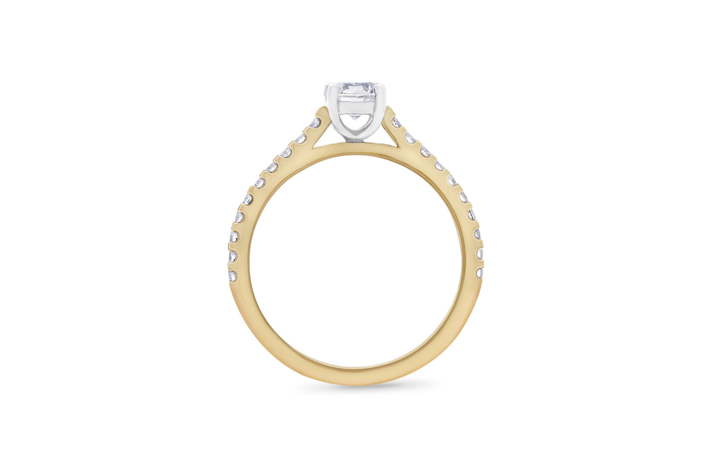 Belle: Brilliant Cut Diamond Solitaire Ring