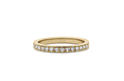 Brilliant Diamond Grain Set Ring