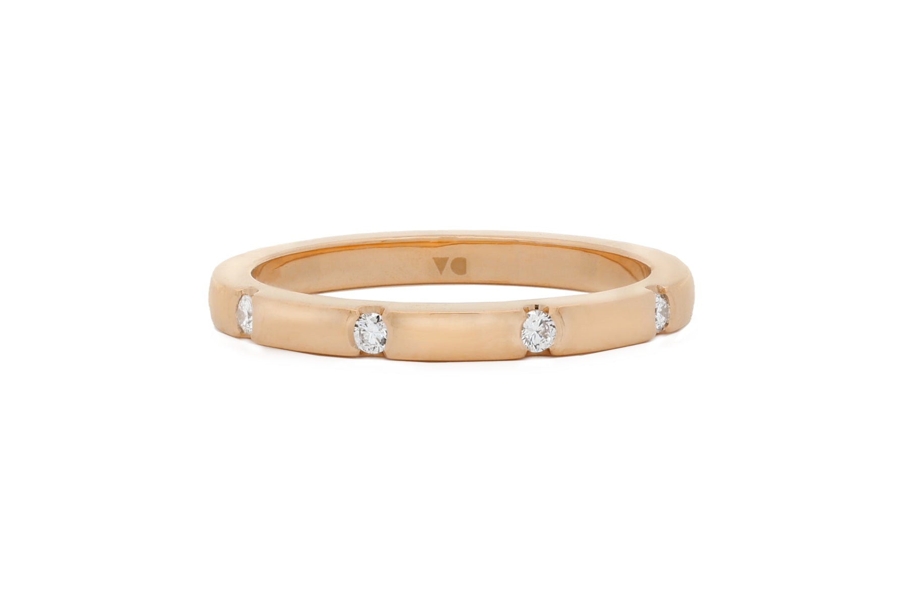 Brilliant Cut Diamond Shot Set Ring