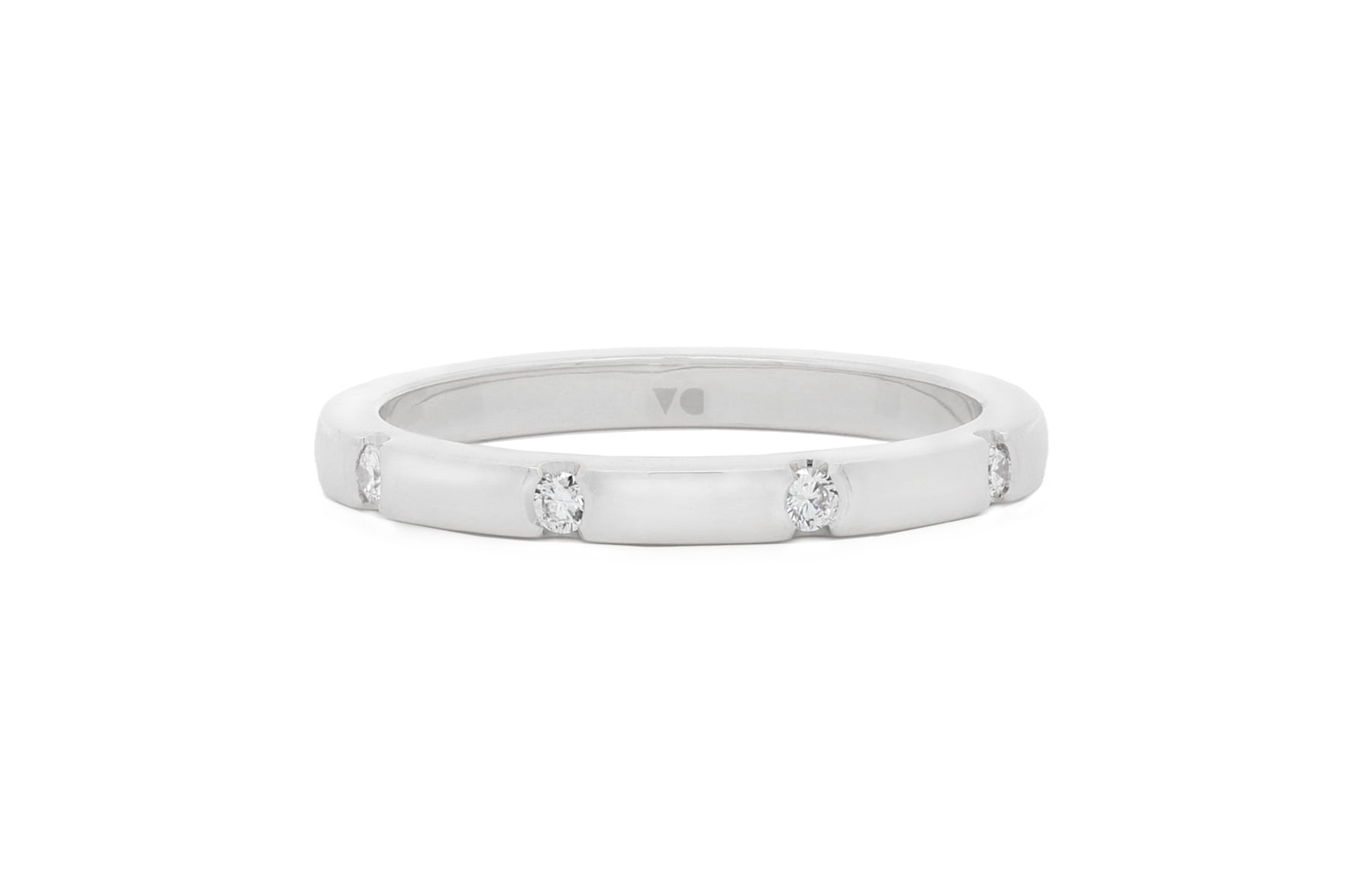 Brilliant Cut Diamond Shot Set Ring