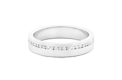 Brilliant Diamond Channel Set Band