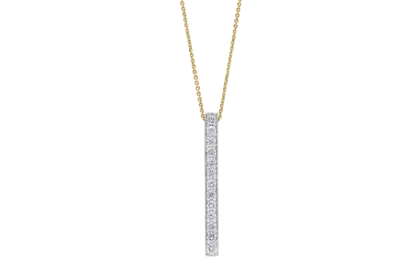 Desleigh: Diamond Drop Pendant