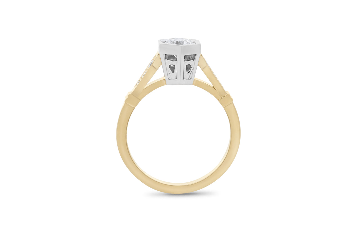 Galliard: Brilliant Cut Diamond Solitaire Ring