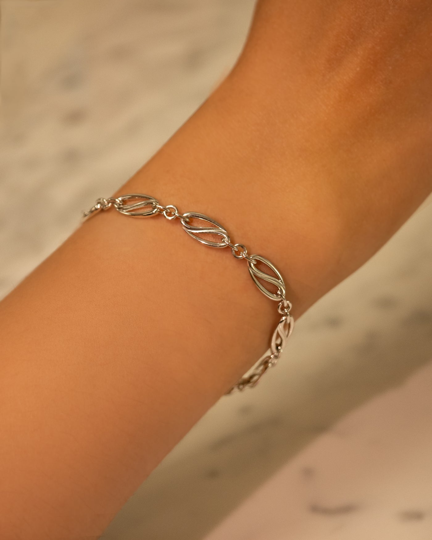 Legato Chain Bracelet in Sterling Silver