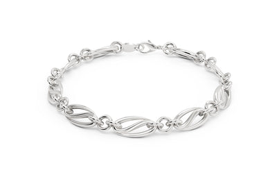 Legato Sterling Silver Bracelet by The Village Goldsmith