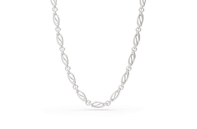Legato Sterling Silver Necklace Chain by The Village Goldsmith