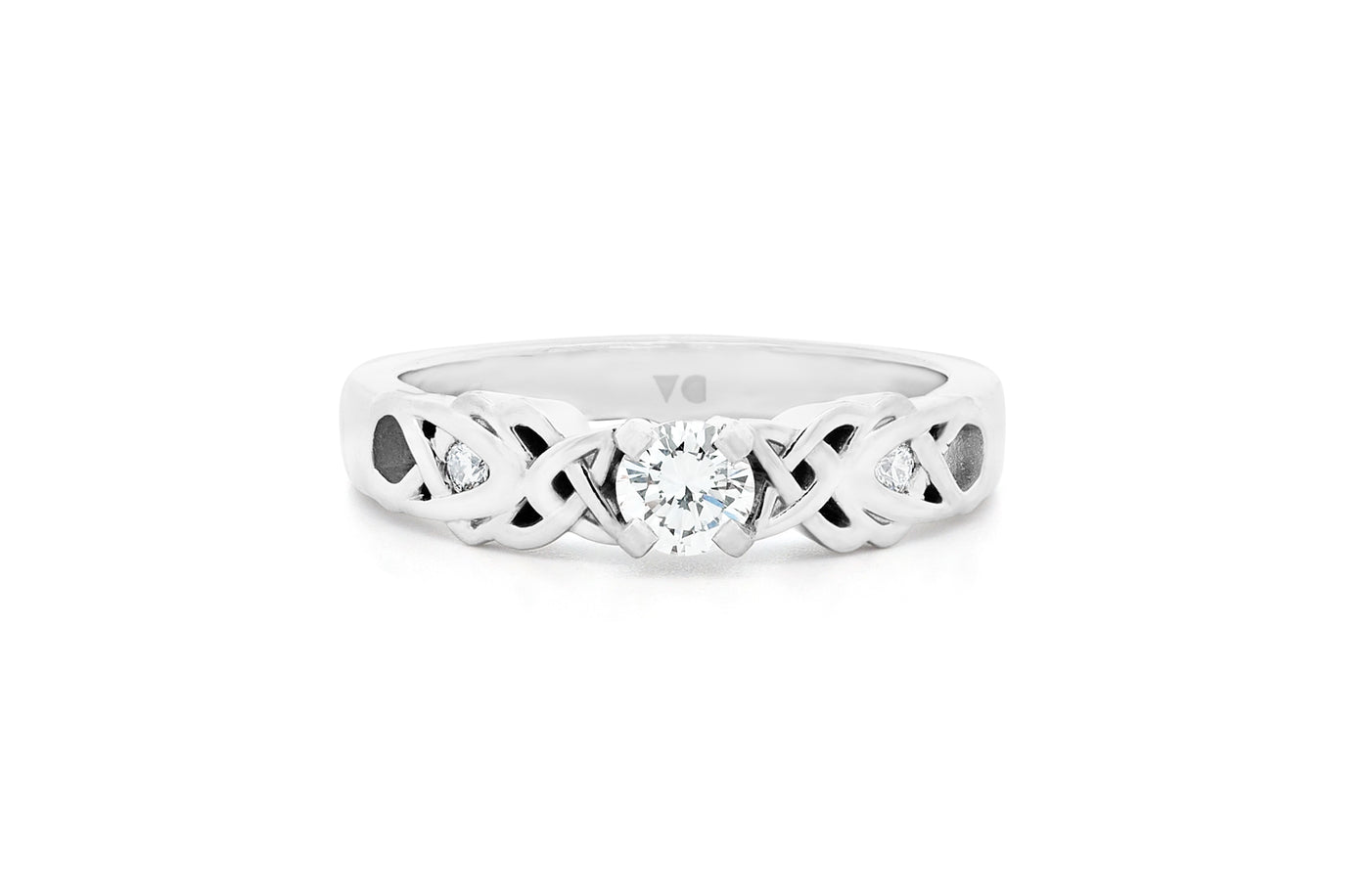 Meadow: Brilliant Cut Diamond Solitaire Ring