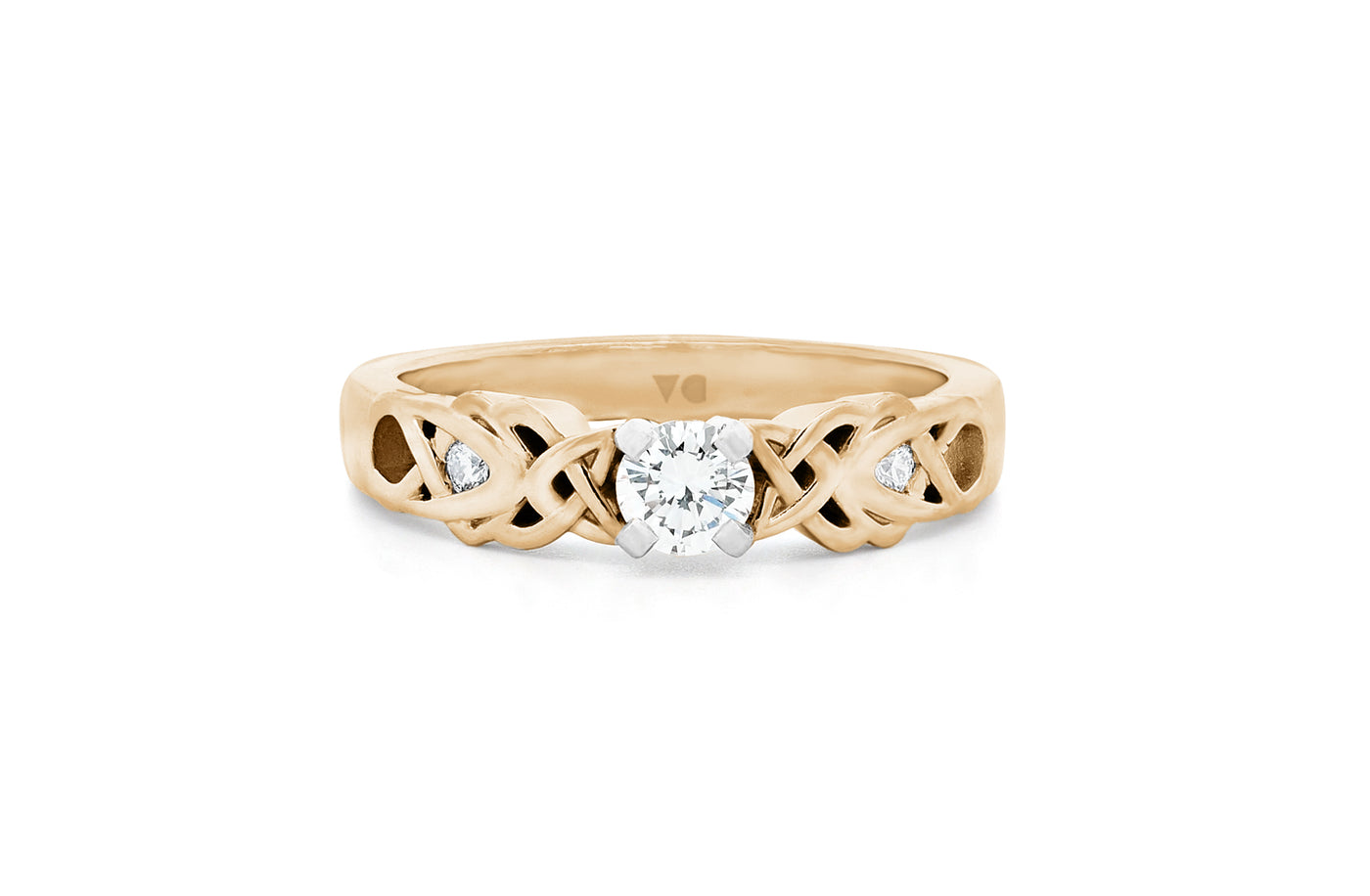 Meadow: Brilliant Cut Diamond Solitaire Ring