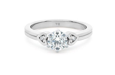 Raumati: Brilliant Cut Diamond Solitaire Ring