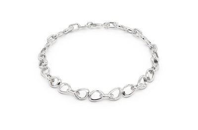 Staccato Sterling Silver Chain Bracelet