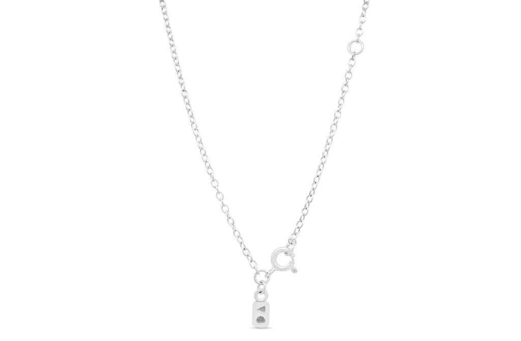 Flux Necklace in Sterling Silver