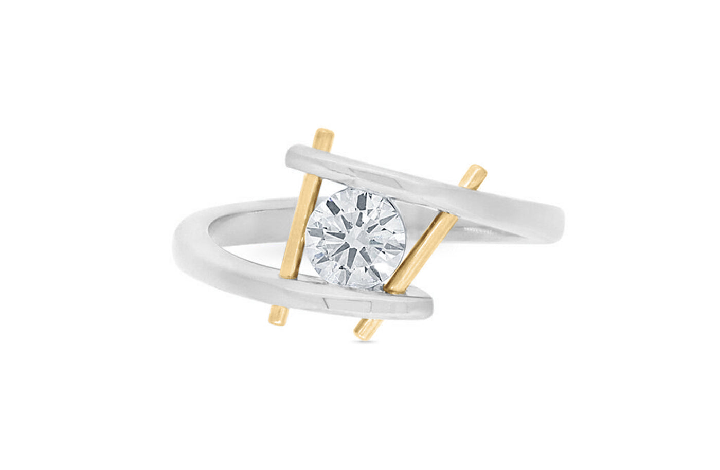 Brioso: Brilliant Cut Diamond Solitaire Ring