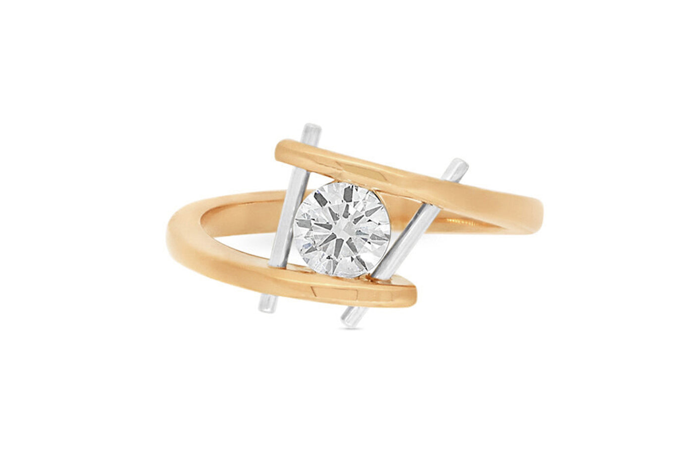 Brioso: Brilliant Cut Diamond Solitaire Ring