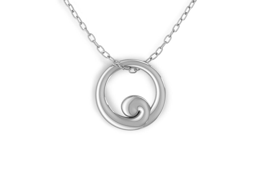 Koru Circle Pendant