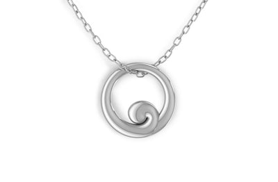 Koru Circle Pendant