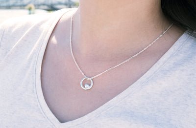 Koru Circle Pendant