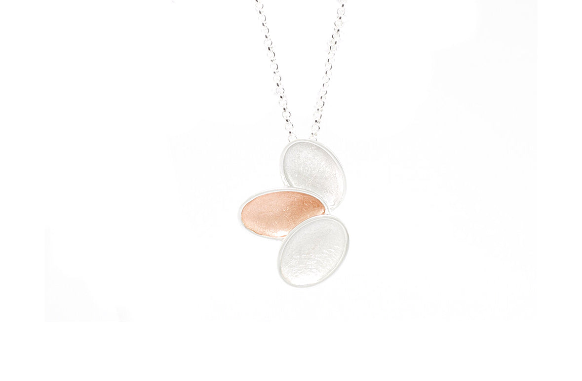 Kronblad Pendant in Sterling Silver