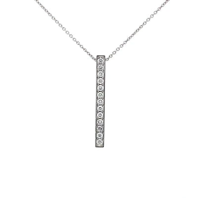 Desleigh: Diamond Drop Pendant