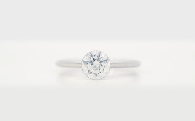 The Floeting Diamond Ring in Platinum | 1.00ct F VVS2