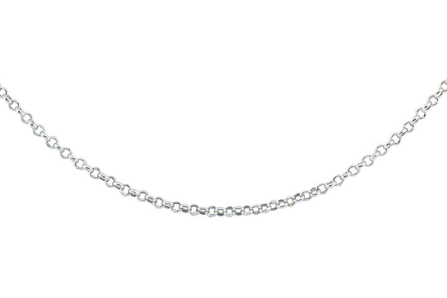 Round Cable Chain in Sterling Silver