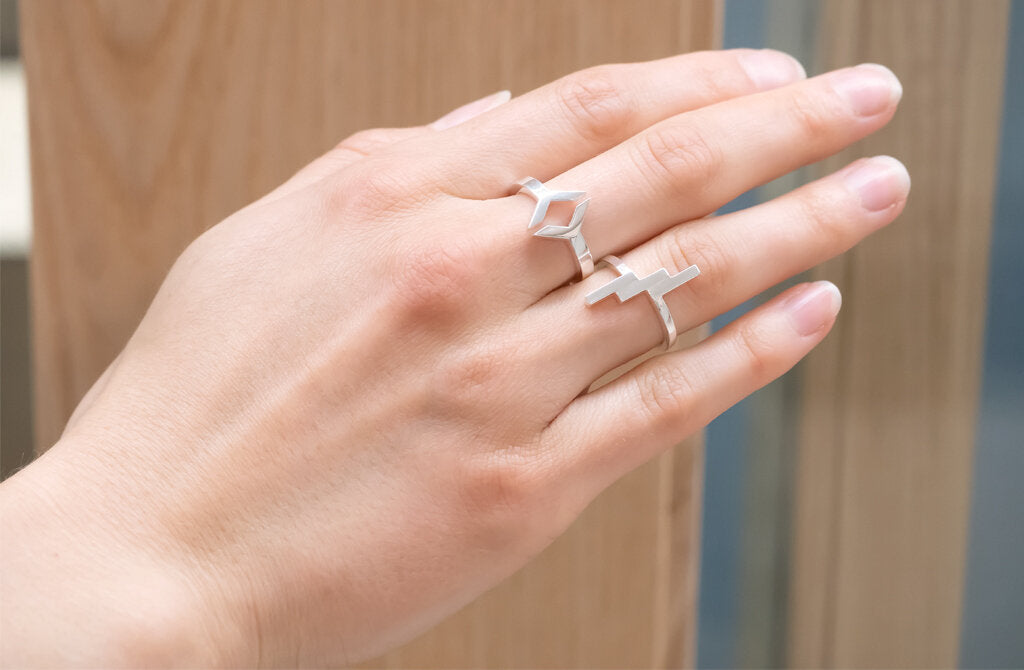 Maya Ring in Sterling Silver