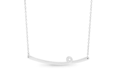Flux Necklace in Sterling Silver