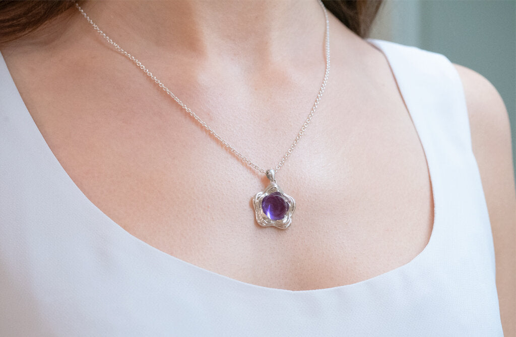 Suffrage 125 Amethyst Pendant