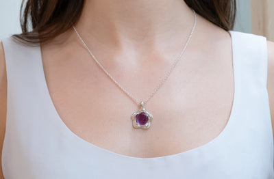 Suffrage 125 Amethyst Pendant