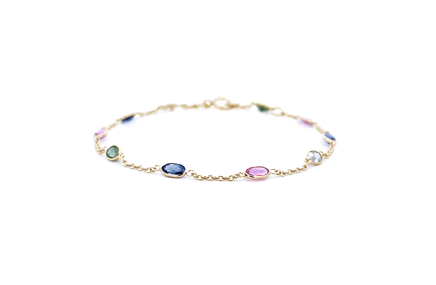 Bloom: Sapphire Bracelet in Gold | 2.30ctw