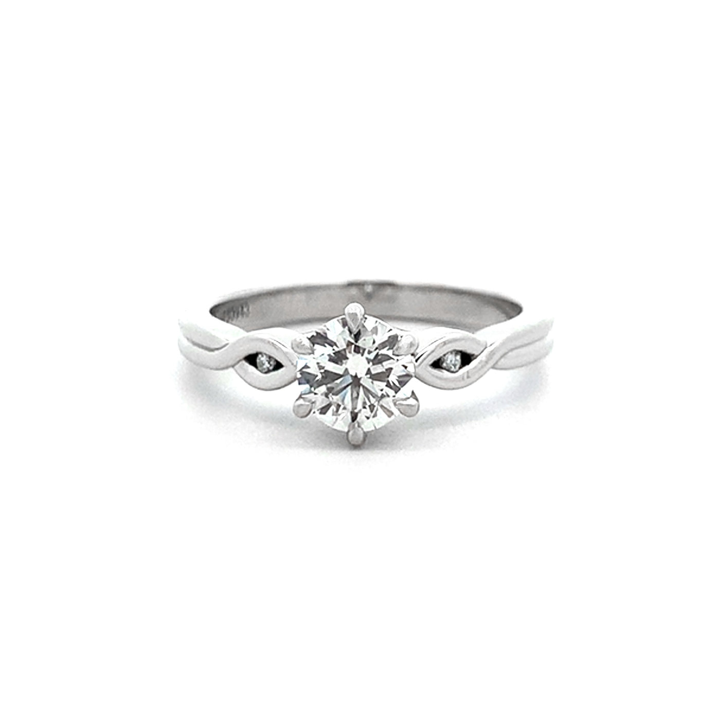 Takai: Brilliant Cut Diamond Solitaire Ring in Platinum | 0.71ctw