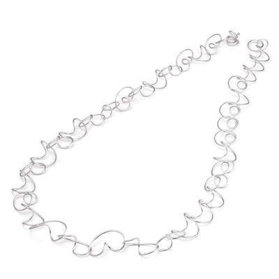 DNA Necklace in Sterling Silver