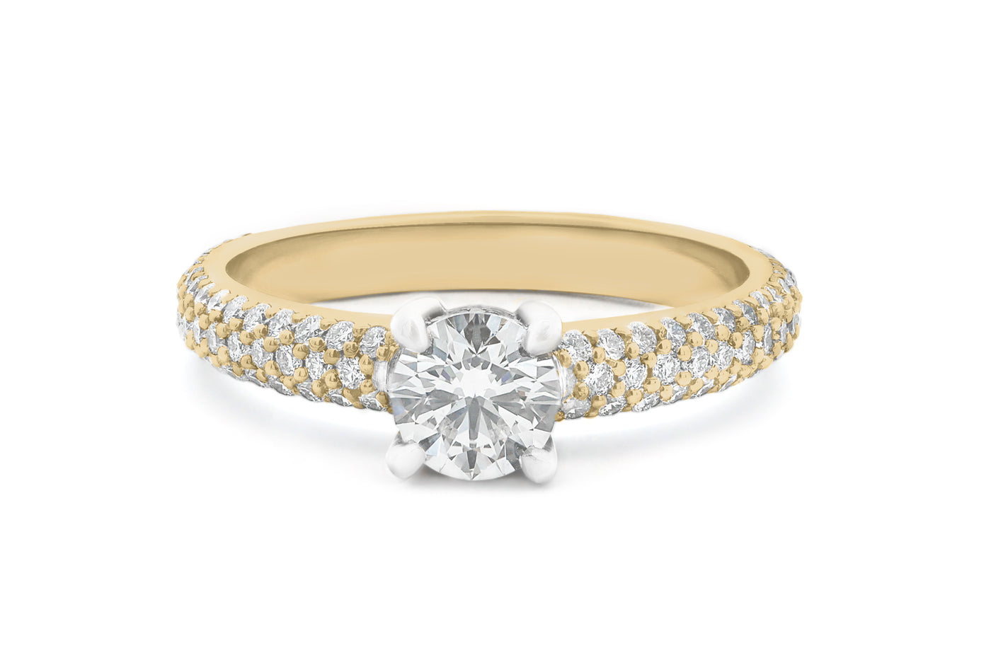 Avenir: Brilliant Cut Diamond Solitaire Ring