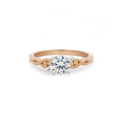 Cara: Brilliant Cut Diamond Solitaire Ring