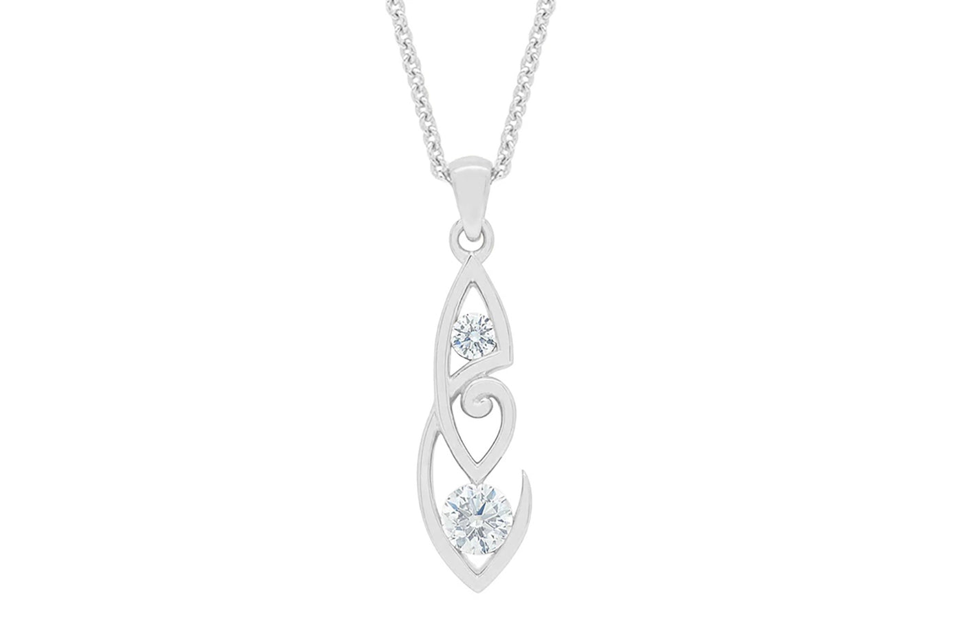 Pohau: Brilliant Cut Diamond Pendant