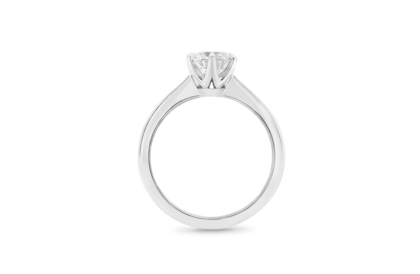 Bliss: Brilliant Cut Diamond Solitaire Ring