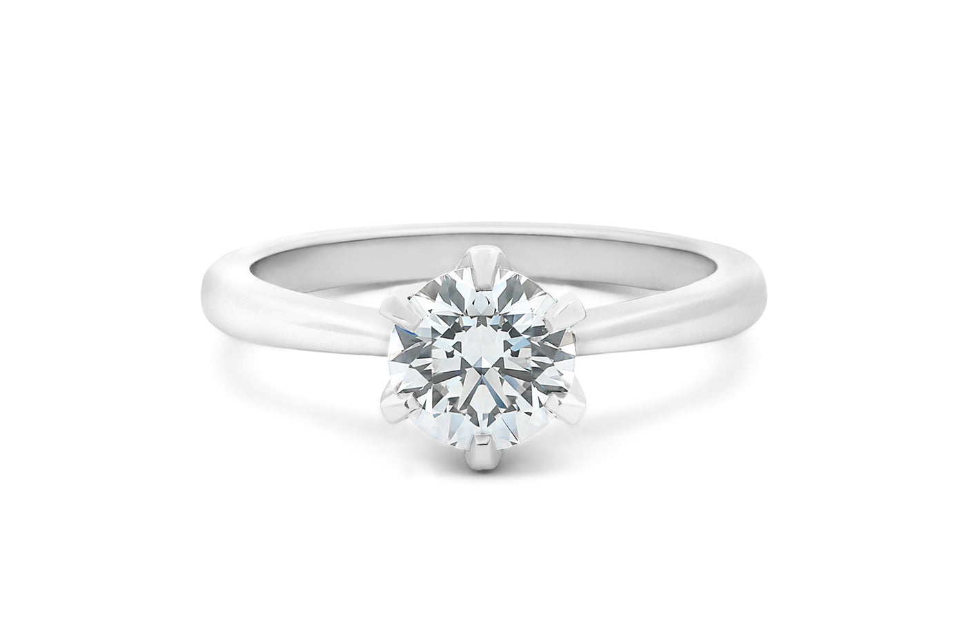 Bliss: Brilliant Cut Diamond Solitaire Ring