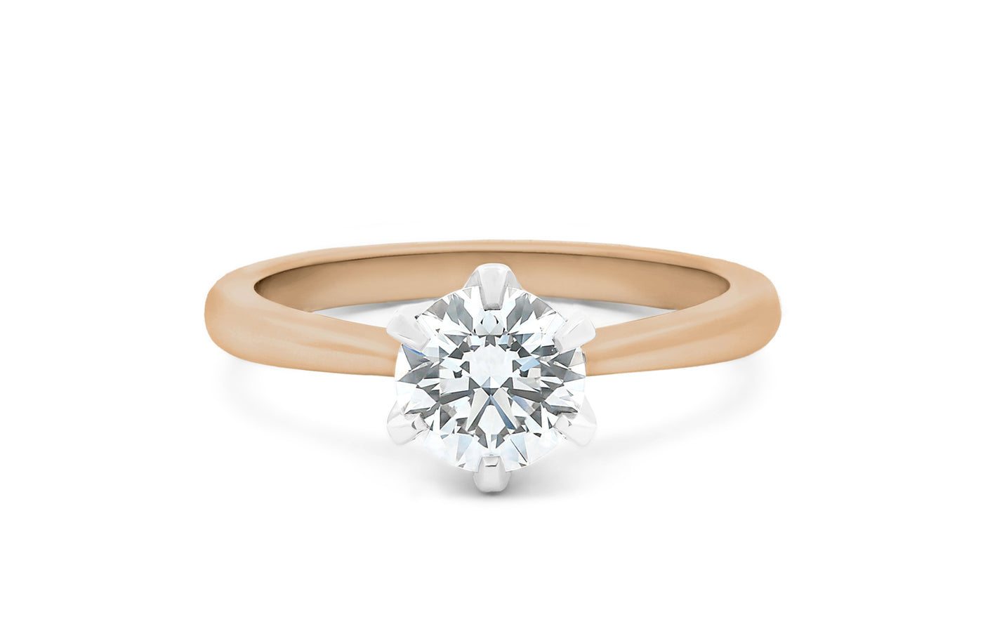 Bliss: Brilliant Cut Diamond Solitaire Ring