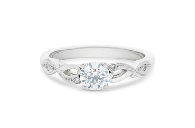 Tale: Brilliant Cut Diamond Solitaire Ring