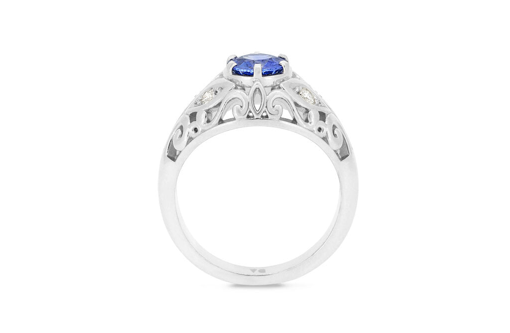 Ceylon Sapphire Vintage Ring