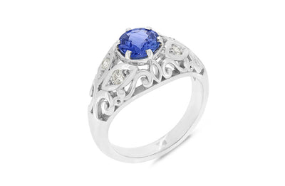 Ceylon Sapphire Vintage Ring